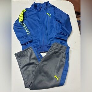 Puma toddler track suit set